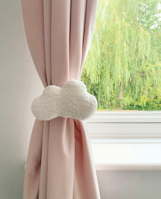 Cloud Curtain tie backs